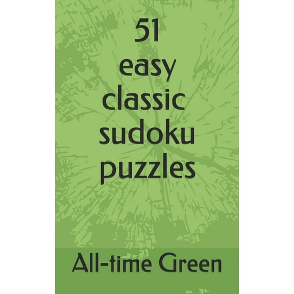Easy SUDOKU Puzzles: 51 Classic Easy SUDOKU Puzzles, (Paperback)