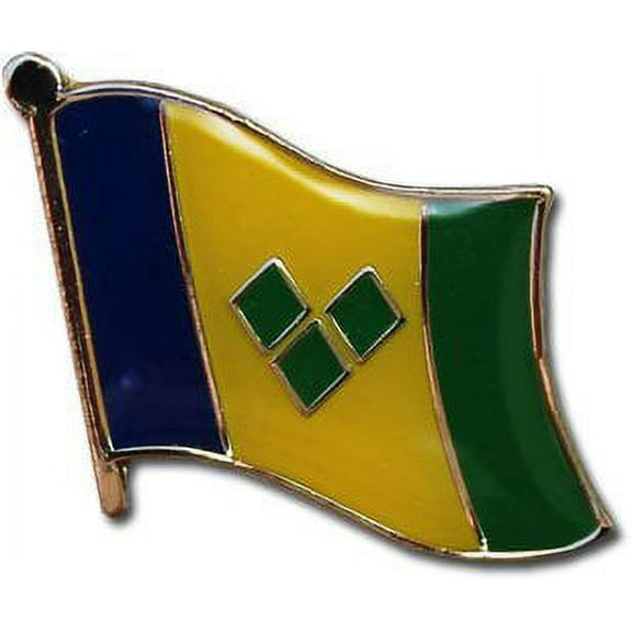 St. Vincent and the Grenadines Flag Lapel Pin