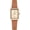Light Coffee, variant on Women Wrist Watch Mini Ultra-Thin Elegant Simple Square Quartz Watches with Leather Strap 30M Waterproof Analog Watches for Females Students Ladies