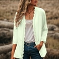 thumbnail image 5 of BOBOGOJP Womens Cardigan Sweaters Long Sleeve Casual Lightweight Button Down V-Neck Fall Clothes 2025 Green for Size XL, 5 of 7