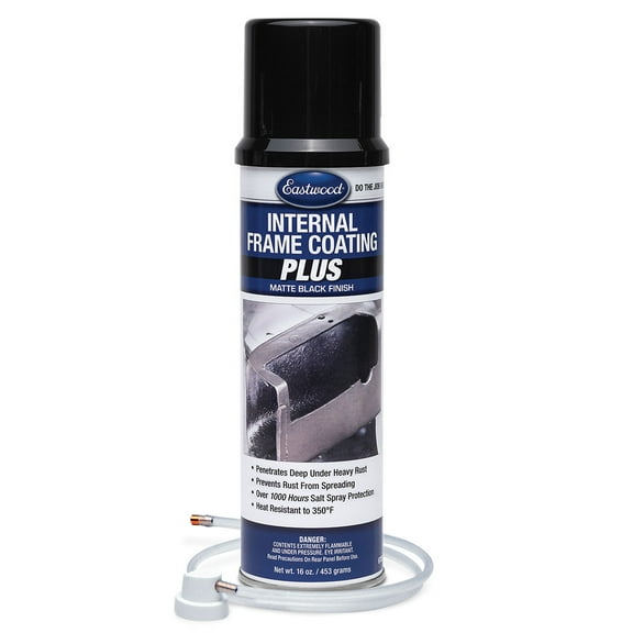 Eastwood Internal Frame Coating Plus Rust Prevention Aerosol With Extension Nozzle