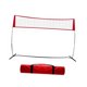 thumbnail image 3 of Red de entrenamiento de voleibol, resistente, con bolsa de transporte, altura ajustable, portátil, para equipos, patios, saques, remates y golpes., 3 of 8