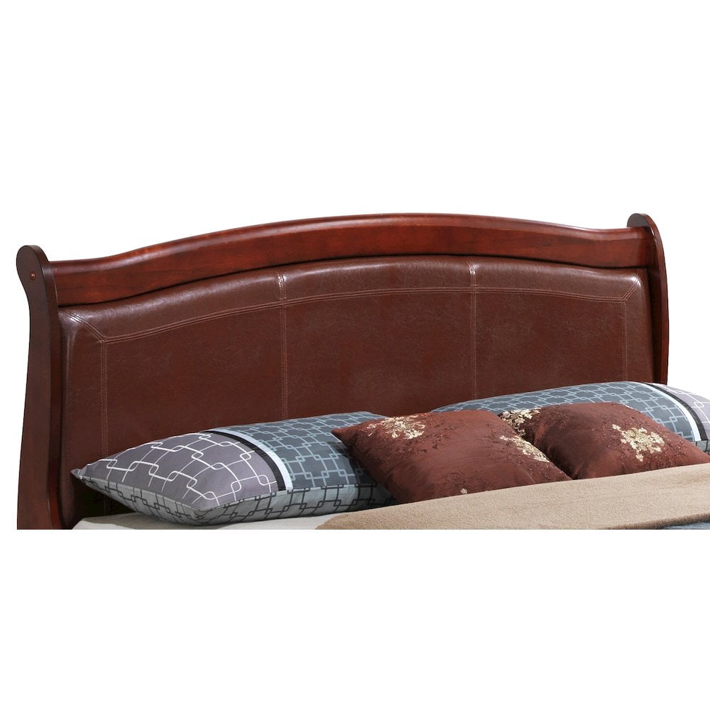 Glory Furniture Louis Phillipe Queen Bed in Cherry Color