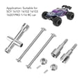 thumbnail image 3 of RC Rear Drive Shaft, Rustproof Professional 1/16 RC Drive Shaft  For SCY 16101 16102, 3 of 8