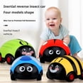 thumbnail image 2 of 2 Way Return Car Cute Friction Ladybug Toy Forward and Backward Beetle Car Toy Shaped Toys Friction Vehicle Kids Ladybug and Cognitive Battery Powered For Play ladybug bug ladybug accessory Ed, 2 of 8