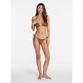 thumbnail image 2 of No Boundaries Polka Dot Low Rise String Swim Bottoms, Women's XXS-XXL, 2 of 5