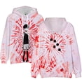 thumbnail image 3 of Omori EMOTIONS Splatter and OMORI Tie-Dye STRANGER Tie-Dye Hoodie Merch pop graphics Unisex Trendy Casual Streetwear, 3 of 5