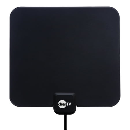 Clear TV HDTV Digital Indoor Antenna, Broadcast Network TV in HD (STAND NOT (Best Digital Tv Antenna Review)