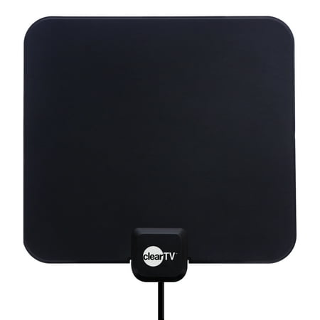 Clear TV HDTV Digital Indoor Antenna, Broadcast Network TV in HD (STAND NOT (Best Indoor Tv Antennas For Digital Tv)