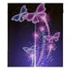 thumbnail image 1 of Cortina de Entrada ABPHQTO Mariposa Rosa Púrpura Tamaño 105x120 CM, 1 of 1