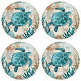 thumbnail image 1 of Posavasos para bebidas con soporte, posavasos tejidos vintage para protección de mesa Ormromra CPB-DE-WX811-6, 1 of 5