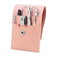 thumbnail image 2 of Paquete 120 piezas Set de manicure en estuche de curpiel rosa 7.2 x 10.5, 2 of 5