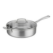 Cuisinart Classic 11.8" Induction Stainless Steel Saute Pan with Helper and Cover