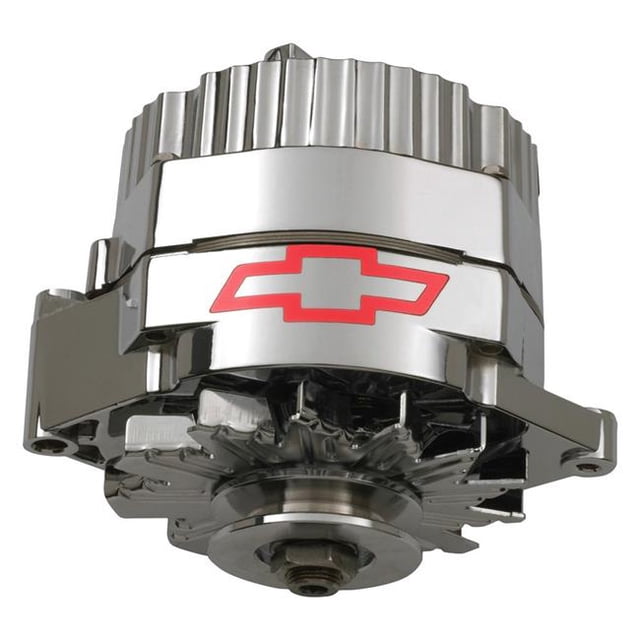 Proform PFM141-660 Alternator 120 amp Chrome Plated 12V Gm 10Si Case