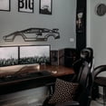 thumbnail image 2 of LaModaHome Lamborghini Countach Metal Silhouette Wall Art, 2 of 5