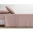 thumbnail image 5 of Chezmoi Collection Extra Soft Bed Sheets Set, Double Brushed Microfiber 14-Inches Deep Pockets, 3-Piece Sheet Set, Twin, Woodrose, 5 of 8