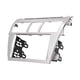 thumbnail image 3 of Marco de la Consola Central, Tamaña de Marco 178 x 102 mm/7 x 4in Especificaciones Originales de Fábrica 2 Din Radio Fascia para Belta 2005-2008 Sedan para Yaris 2006-2012, 3 of 7