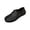 Black, variant on Qodauz Women's Slip On Pumps Square Closed Toe Medium Chunky Heel Solid Casual White 41