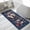 Blue, variant on Watercolor Flowers Bathroom Rugs Non Slip Washable Bath Mat Absorbent Front Door Mat Farmhouse Spring Floral Botanical Indoor Doormat for Kitchen Entryway Shower Decor Accessories 15.7"x23.6"
