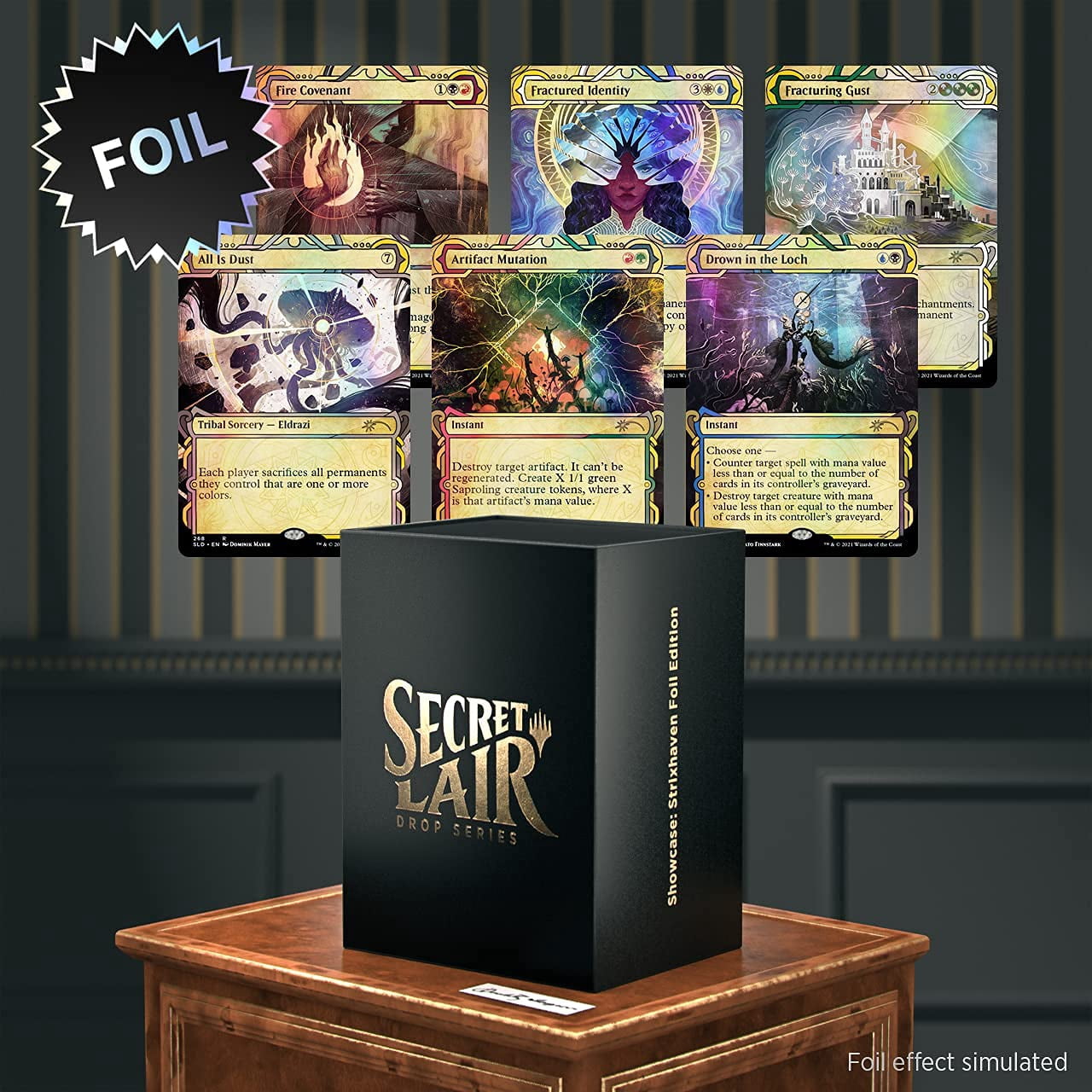 Magic TCG Magic: The Gathering Secret Lair Premium Foil: MTG Dr Lairs Secretorium Showcase Strixhaven