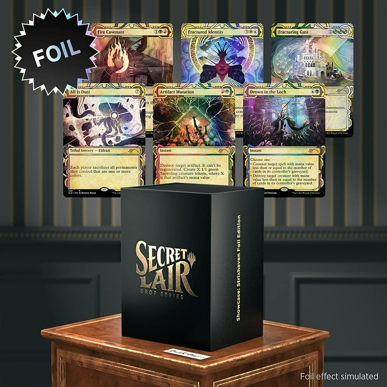 Magic TCG: The Gathering Secret Lair Premium Foil Set Collector