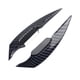 thumbnail image 3 of 2 tiras decorativas para motocicleta, pegatinas laterales deflectoras de viento, Kit de alerón de aerodinámico estable, Kit de calcomanía lateral, 3 of 8