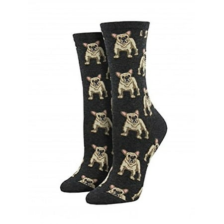 Frenchie Charcoal Socks