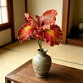 thumbnail image 4 of Natural Oil Painting Style Bearded Flower Ornament, EVA Lifelike Touch Craft, Elegant Floral Decor For Living Room, Bedroom Interior And Wedding Scene Layout., 4 of 6