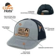 thumbnail image 5 of CRAVE HATS Grill Master Hat, Grilling Gifts, Grill Gifts for Men, Unique Grill Gifts, 5 of 7