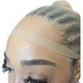 thumbnail image 5 of The Hair Diagram Ultra Thin HD Wig Cap - Nude Wig Cap for Seamless Wig Application - Stretch Fit For All Head Sizes - Compatible With Bold Hold Products - Pack of 2 Caps, 5 of 8
