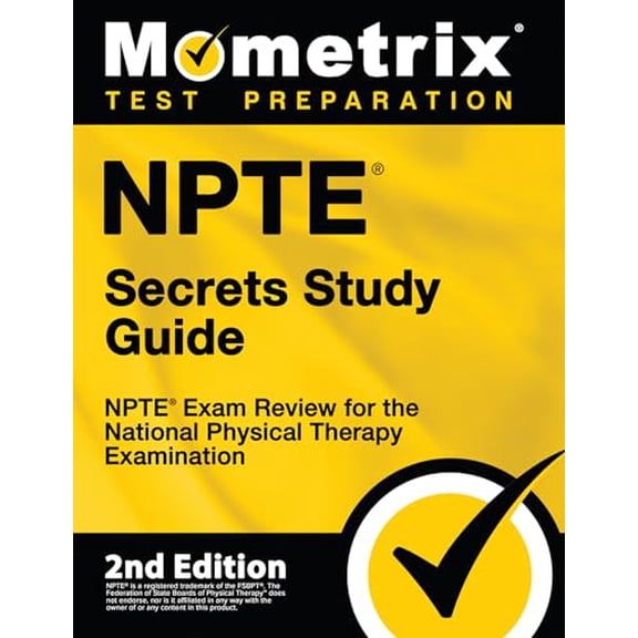 Pre-Owned Npte Secrets Study Guide - Npte Exam Review for the National Physical Therapy Examination: [2nd (Paperback) by Mometrix Test Prep (Editor)