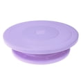 thumbnail image 1 of Advancent 1 giratorio para pasteles, soporte antideslizante para pasteles, herramientas de decoración de pasteles, giratoria para Herramientas y accesorios para hornear Violeta Advancent JJ19533-04B, 1 of 5