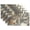 C403, variant on Ryvnso Placemats Set of 4 A Tiger Dining Mats Heat-Resistant Non-Slip Washable Table Mat