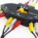 thumbnail image 4 of Divisor RCA con audio de 3 vías, caja de conmutación RCA de video + cable RCA para conectar 3 dispositivos de salida RCA a su televisor negro, 4 of 5