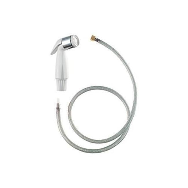 Kitchen Sink Spray Hose & Spray Head Assembly, White