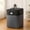 Gray, variant on Extra Large 110L Heavy Duty Moving Storage Bag with Zipper, Waterproof Oxford Cloth Packing Tote Container with Reinforced Handles for Bedding