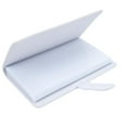 thumbnail image 2 of Álbum de fotos de 3 pulgadas y 108 bolsillos, miniálbum de fotos de cuero sintético para entradas de cine y tarjetas de presentación, color blanco jazmín., 2 of 14