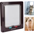 thumbnail image 4 of Porte Moustiquaire pour Chien et Chat, Verrouillable pour Maison (Noir), 4 of 7
