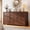 Brown, variant on EnHomee Wood Dressers for Bedroom with 9 Drawers White Dresser Chest of Drawers for Living Room