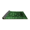 thumbnail image 2 of Ahgly Company Indoor Rectangle Persian Emerald Green Traditional Area Rugs, 2' x 5', 2 of 4
