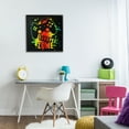 thumbnail image 2 of Stupell Industries Gradient Gaming Zone Black Framed Giclee Art, design by Marcus Prime, 2 of 8