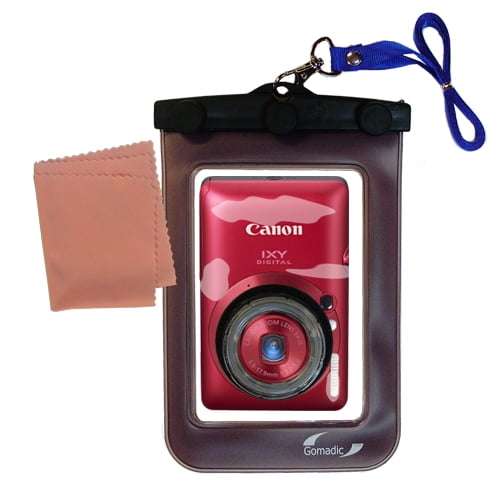 Gomadic Waterproof Camera Protective Bag Suitable For The Canon Ixy Digital 210 Is Unique Floating Design Keeps Camera Clean And Dry Walmart Com Walmart Com