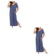 thumbnail image 3 of Batas de mujer Minnieouse Camisones Ropa de dormir Manga azul S, 3 of 6