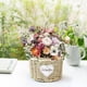 thumbnail image 1 of Maceta tejida de ratán, cesta de flores tejida a mano, plantas verdes tejidas, decoración suculentas., 1 of 6