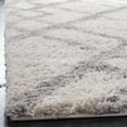 thumbnail image 2 of SAFAVIEH Berber Alease Geometric Plush Shag Area Rug, 2 of 4