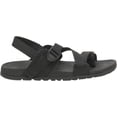 thumbnail image 2 of Women's Chaco Lowdown 2 Vegan Toe Loop Sandal Black, 2 of 6