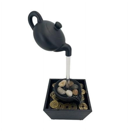 

HOMEMAXS 1 Set of Desktop Suspended Teapot Tube Waterfall Tabletop Fountain DIY Parts