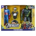 thumbnail image 3 of Marvel Avengers VenomVersus Titan Hero Series Venomized Captain America & Venomized Hulk Action Figures, 3 of 11