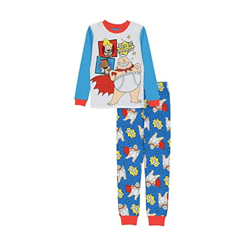 Captain Underpants Boys 2 Piece Cotton Pajama Set