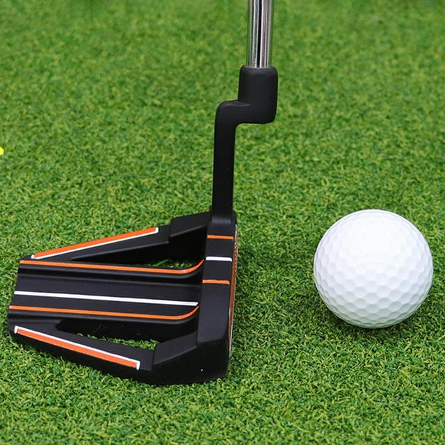 Putter de Golf, mazo de Golf, Putter para diestros, Ayuda para práctica de Putting de Golf, equipo de entrenamiento de Golf portátil para césped de